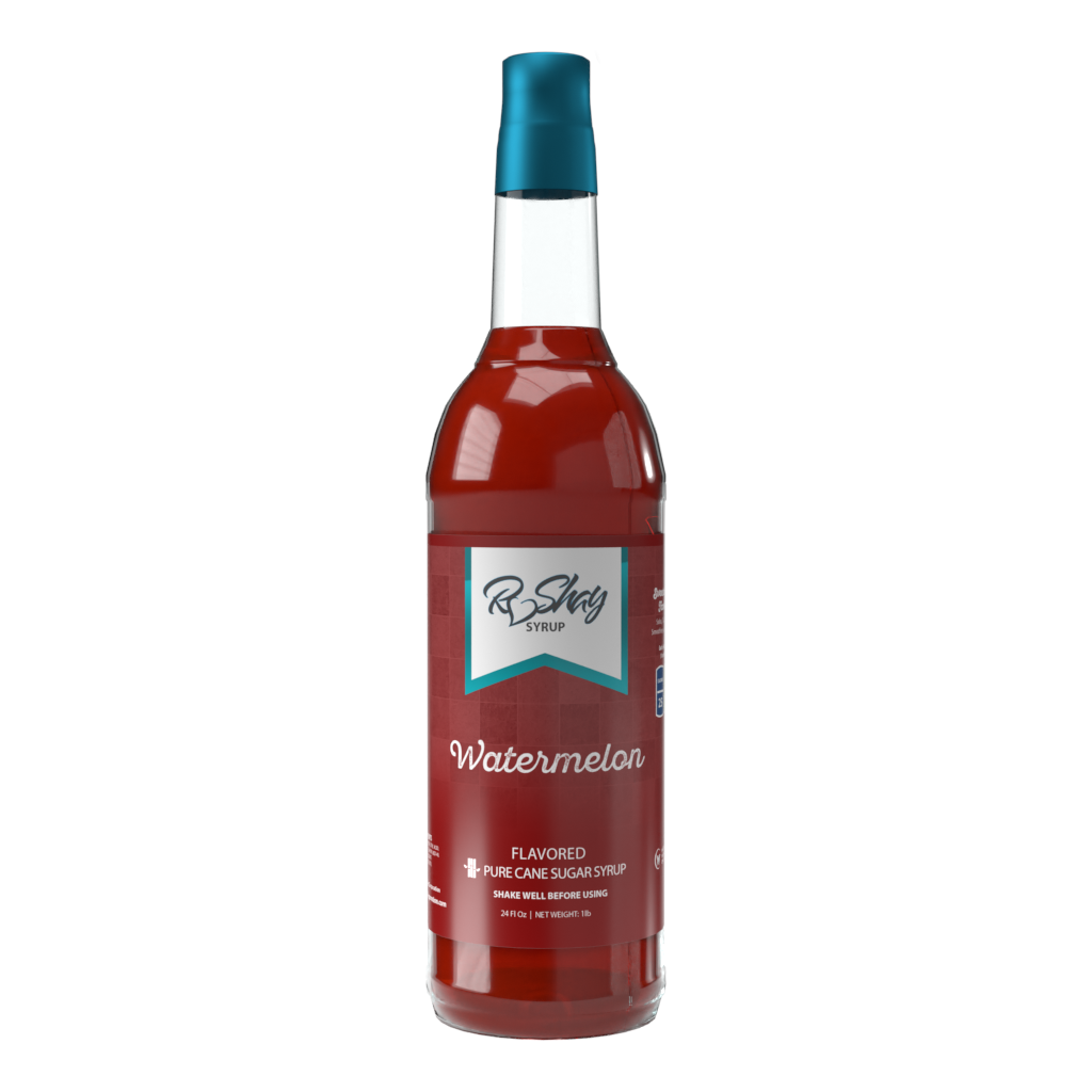 Watermelon Flavor Cane Sugar Syrup (25 oz)